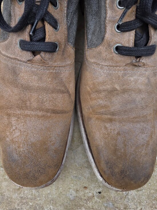 John Varvatos Bowery Lace Boots – Limited Edition Hand made in Italy - Size 10.5